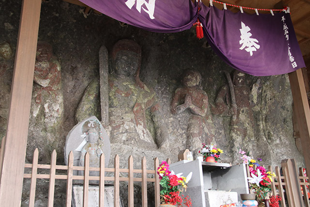 4 瑞巌寺摩崖仏(ずいがんじまがいぶつ) 4 瑞巌寺摩崖仏(ずいがんじまがいぶつ)