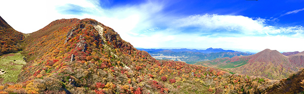 永楽翔平：紅に染まる三俣山